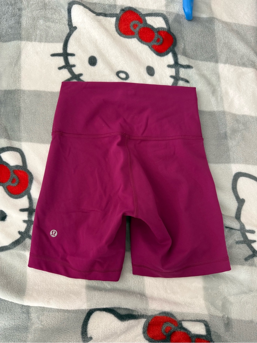 Lululemon wunder train high rise biker shorts
size 4